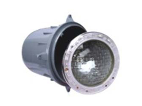 Embedded underwater lamp