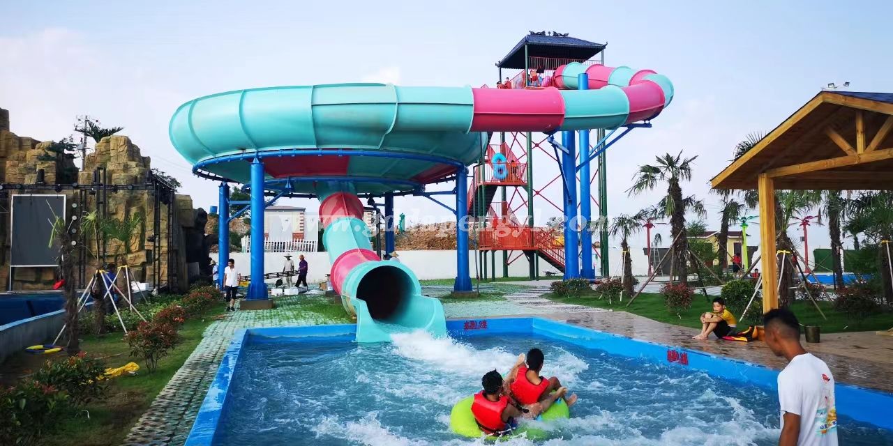 Double Behemoth Water Slide